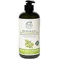 Petal Fresh Pure Moisturizing Grape Seed & Olive Oil Bath & Shower Gel | Hydrating Mild Cleanser | Sulfate & Paraben free| 100% Vegan & Cruelty Free - 475 ml