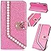 Produktbild Slim Glitter Folio Leder Sparkle Bling Diamant für Samsung J5 2017