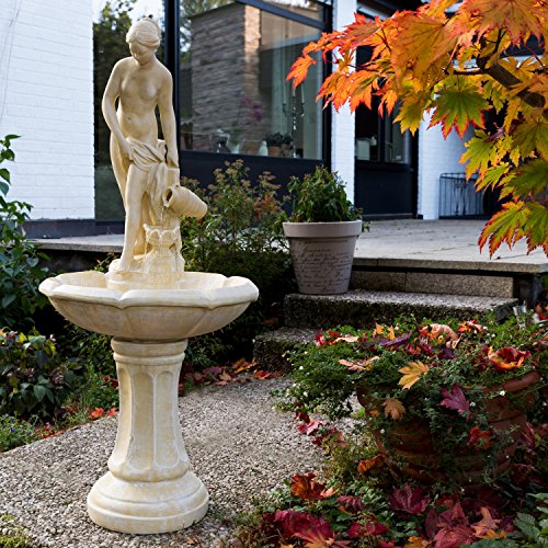 STILISTA® Gartenbrunnen Modell APHRODITE, 55 x 55 x 118 cm, inkl. Pumpe - 3