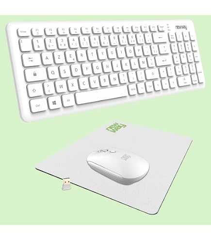 Clavier Sans Fil KM901 78 Touches Compact Noir Avec Souris - Récepteur USB 2.4G, Design Portable Pour Bureau Ou Déplacement