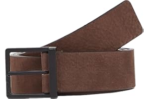 Calvin Klein Stały pasek Mężczyźni Elegancki kwadratowy nubuk 35 mm K50k512346