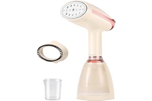 AN HUI MING Defroisseur Vapeur Vertical (1500 W, Vapeur 28 g/min, Capacité 280 ml), Defroisseur Vapeur Voyage, Steamer, Adaptés Pour une Utilisation Quotidienne à la Maison et au Voyageant