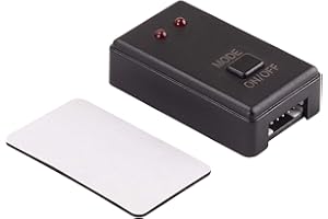 Kinstecks ​​Controller flash stroboscopico a 2 vie a LED Controller multifunzione a LED Stroboscopio a luce diurna con 10 modalità lampeggiante per motocicli Auto camion