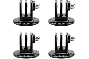 SHEEPPING Adaptateur Fixation de Trépied pour GoPro Hero 10 9 8 7 6 5 4 3+ 3 2 1 Max Fusion Caméra d'action Lot de 4