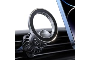 Lamicall Handyhalterung Auto für MagSafe Autohalterung - [20x N52 Magnet] Universal Magnetische Handyhalter Auto, Lüftung KFZ Handyhalterung für iPhone 16 15 14 13 12 Pro Max Magsafe Hülle Smartphone