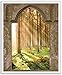 Produktbild JP London poslt0064 ustrip Lite Abnehmbare Wand Aufkleber Aufkleber Wandbild Game of Thrones Mystic Forest Fenster, 19.75-inch X 24