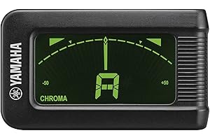 Yamaha YTC5 - Accordatore cromatico a clip, per chitarra, basso, ukulele