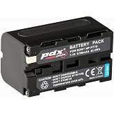 PDX Plus, Np-F770 5700 mAh Sony ile uyumlu Fotoğraf Makinesi Bataryası
