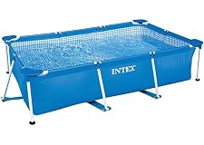 Intex play pool Unisex 28270, Black, Rect.Frame only Pool W/O Pump2.2X1.5X.6, 28270NP