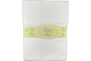 BEE BO Baby Flat Sheets x 2 Flannelette Moses Basket pram Crib White