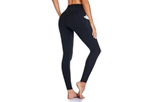 Occffy Leggings de Sport Femmes Fitness Taille Haute Pantalon Yoga Leggins avec Poches pour Gym Fitness Jogging Oc01