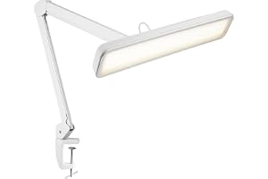 (Ny Modell) Neatfi XL 2500 Lumen LED-bordslampa, europeisk kontakt, 30W, 4 ljusstyrka, 5 ljuslägen, dimbar, 324 delar SMD LED