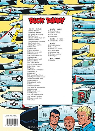 Book's Cover ofLes aventures de Buck Danny, tome 50 : Sabotage au Texas
