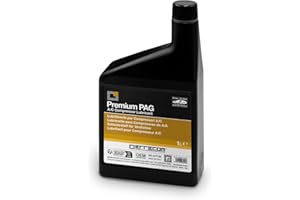 ERRECOM PAG Universal - 1 L, Lubrifiant pour Compresseurs de Climatisation Automobile, y Compris Les Compresseurs Électriques, fonctionnant avec gaz réfrigérants R134a et R1234yf