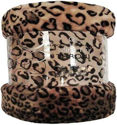 Luxury Faux Fur Mink Fleece Animal Skin Print King Throw Over Sofa Bed Soft Warm Blanket