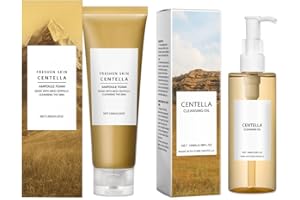ARHZ Centella Cleansing Oil+ Centella Limpiador facial, Aceite Limpiador Facial Coreano, Extracto de Centella Asiática de Madagascar, Doble Limpieza Facial Cleansing Oil, Aceite Desmaquillante Facial