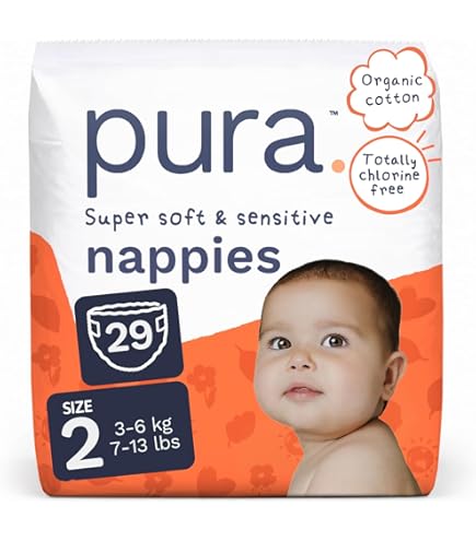 Pañales Moltex Pure & Nature Talla 1 para Recién Nacido - 22 Unidades
