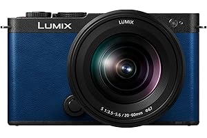 Panasonic Lumix S9 | Appareil Photo Hybride Plein Format + Objectif Lumix S 20-60mm F3.5-5.6 (24MP, Autofocus Phase, Double Stab, 6K Open Gate, Rafale AFC 30ips, App. Lumix Lab) – Version Française