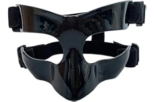 T TOOYFUL TOOYFUL Masque de Basket-Ball, protège-Nez, Masque à Sangle élastique pour Nez cassé, Masque de Protection du Nez, Couverture faciale de Protection