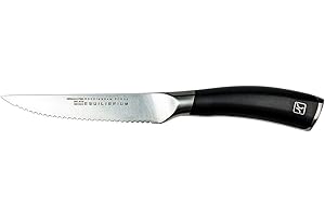 Rockingham Forge Equilibrium Series Steak Knife 4.5", Serrated Blade, Premium German Stainless Steel