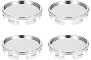 Lechnical 4PCS 55mm Tapas centrales de Rueda de Coche Buje Llanta Llanta Tapa de buje Cubierta Universal ABS