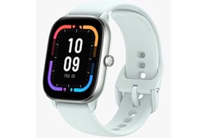 Amazfit GTS 4 Mini Smartwatch con Alexa Incorporada Monitorización de Ritmo Cardíaco y Oxígeno Sanguíneo 24H 5 Sistemas de Posicionamiento por Satélite 120+ Modos Deportivos 5 ATM Fitness Tracker