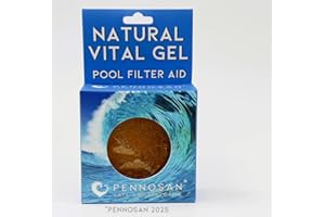 Pennosan Vital Gel Natural Pool Clarifier 67g | Lasts Up to a Month | The Natural Choice | Non-Chemical Pool Clarifier | For Crystal Clear, Clean Water