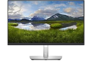 Dell P2423D 24" QHD (2560x1440) Monitor, 60Hz, IPS, 5ms, 99% sRGB, DisplayPort, HDMI, 5x USB, Negro