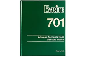 701 Evrite Accounts Book with Extra Analysis (Adcross)