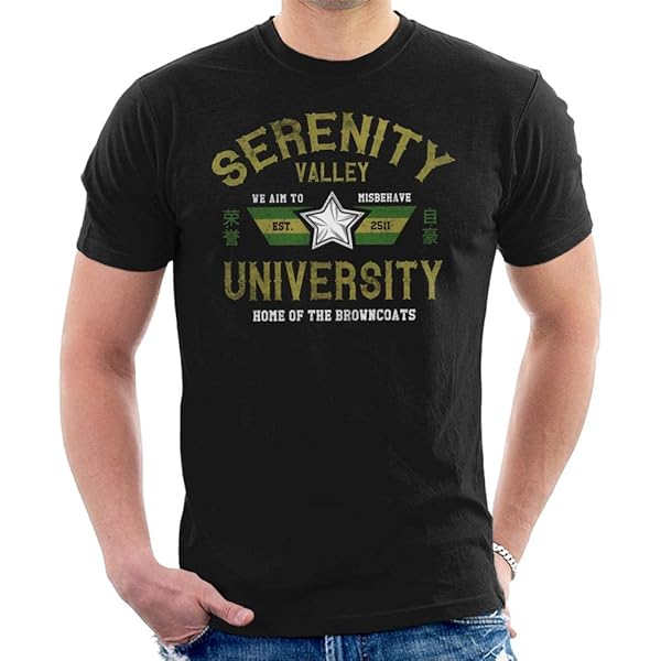 Regular Fit 100% Katoen Urban Backwoods Vintage Blue Sun Logo Firefly Camiseta De Hombre Heren T-shirt Vintage