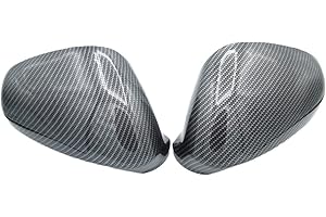 CAR PASSION Osłona lusterka drzwi z efektem włókna węglowego, para, lewa i prawa