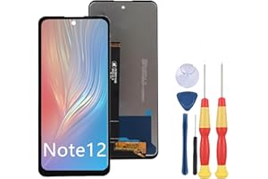 SiuVorZhi Display LCD compatibile con Hotwav Note 12 Display LCD Touch Screen Assembly Riparazione Parti di ricambio con strumenti..