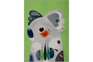 Maxwell & Williams Pete Cromer Paño de Cocina con Diseño de Koala de 100% Algodón, 50 x 70 cm – Verde