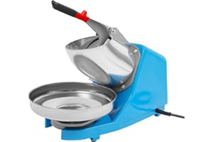 AANGEEBONE 220 V, 380 W, máquina de afeitar eléctrica, máquina de triturar hielo, máquina de afeitar de hielo, máquina de afeitar de hielo, fabricante de conos de nieve, acero inoxidable, para restaurantes