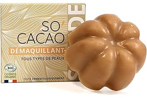 Démaquillant solide Bio So'Cacao - Au beurre de Cacao - 45g - Propos'Nature