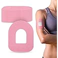 Omnipod 5 Patches Waterproof - 20 Packs Omnipod Patches, Breathable Adhesive Patches, Omnipod 5 Cover Without Glue by YOUSHARES (Pink)