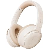 SoundPEATS Space Pro Hi-Res LDAC Bluetooth 5.4 TWS Kablosuz Kulak &uuml;st&uuml; Kulaklık Bej