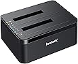 Inateck SATA Hard Drive Docking Station, USB 3.0 SSD HDD Docking Station, Dual Bay, FD2002