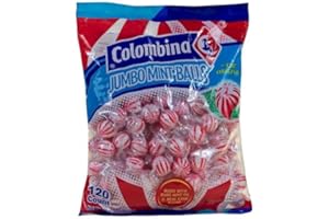 Colombina Jumbo Mint Balls (120 Pieces)