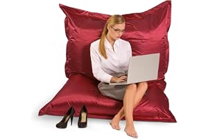 SMOOTHY® XXL Sittsäck 400 l – Metallisk Bean Bag för Barn och Vuxna