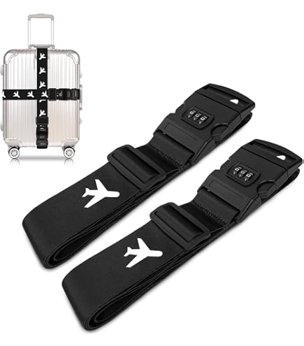 OW-Travel Lucchetto Combinazione Cavo TSA. Lucchetto flessibile per Valigie e Bagagli da Viaggio