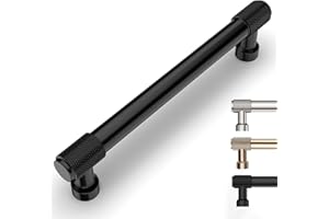 9BUILD Lot de 10 Noir Poignee de Meuble Entraxe 160mm Cuisine Poignée Meuble Poignet de Porte Cuisine Poignées pour Placards Poignet Meuble Cuisine EU0046