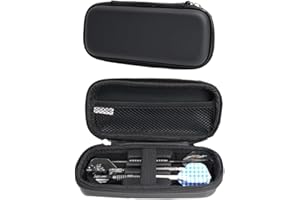 CNANRNANC Hard EVA Storage Bag, Fits Steel and Soft Tip s, Travel Friendly Size