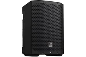 Enceinte Active Portable sur Batterie, Everse 8 de Electro-Voice. Puissance de 200W, Réponse en fréquence étendue, Pression Acoustique 121 DB, directivité Large, Haut Parleur Ø8 + Tweeter Ø1.