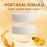 2x500 Gram - Portakal Kokulu, Nem Alıcı Rutubet Ve K&uuml;f &Ouml;nleyici Yedek Tablet