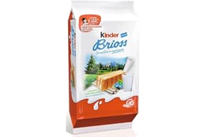 ZEUS PARTY OFFERTA SPECIALE KINDER - 10 Confezioni di Merendine Kinder Brioss con Latte 100% Italiano