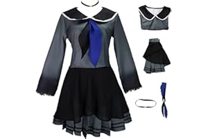 TMSREBU Akiyama Mizuki Cosplay Costume Outfit Stage Performance Dress Halloween Uniform Full Set Suit