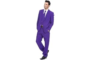 U LOOK UGLY TODAY Homme Costume Party Suit de Noel Coupe Normale Costumes de Fête Camaïeu y Compris Le Pantalon et la Cravate