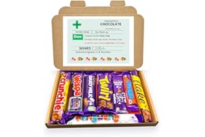 THE SWEET SHOPPE Sweet Shoppe Get well Soon Prescription Chocolate Hamper, Get Well Gift Box, Surgery Recovery Chocolate Box, For Her - Him