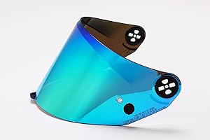 Nolan X-804 RS Ultra Carbon Visier, Iridium blau, Einheitsgröße